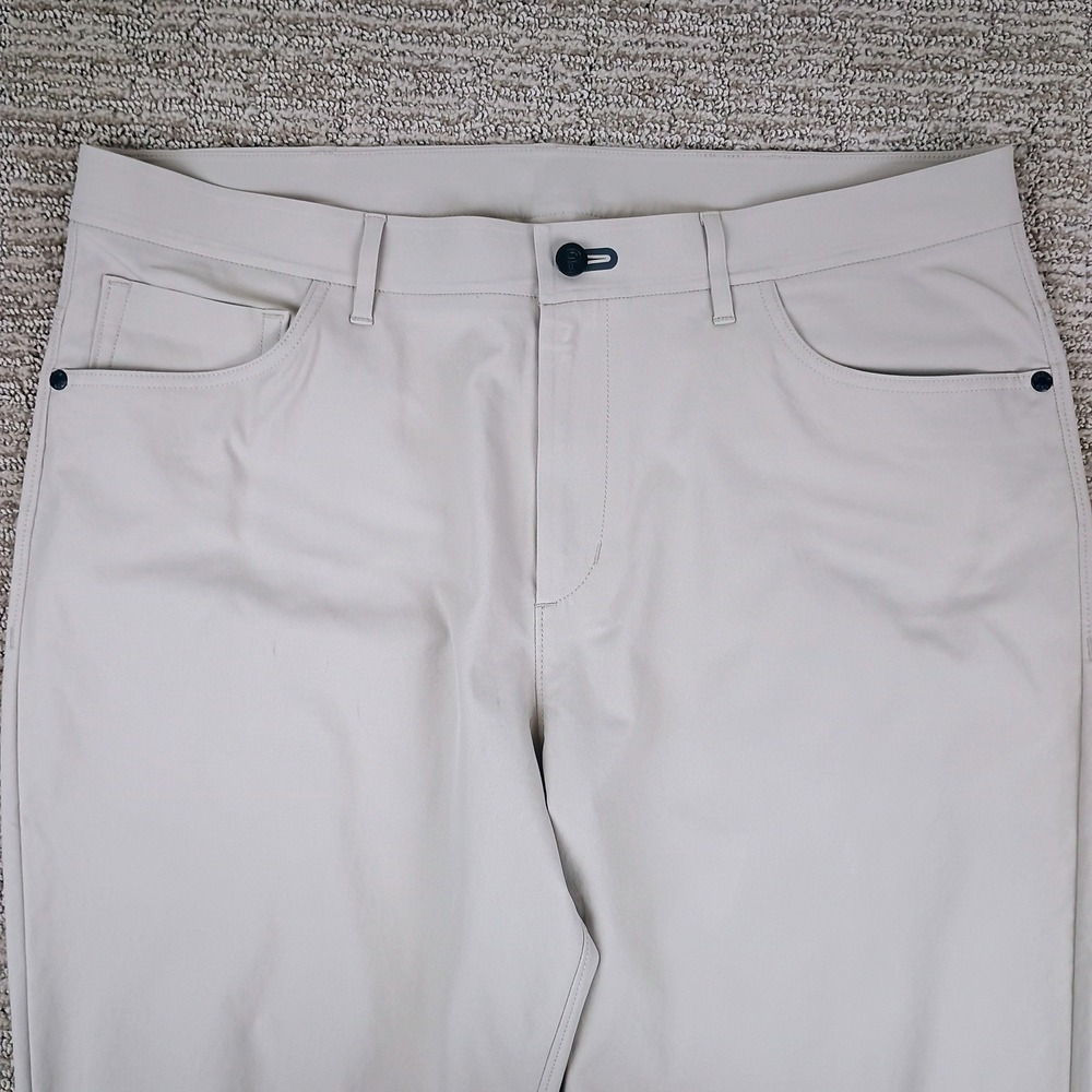 Public Rec All Day Every Day Pants Mens 36x30 Solid Sand Beige Performance Chino